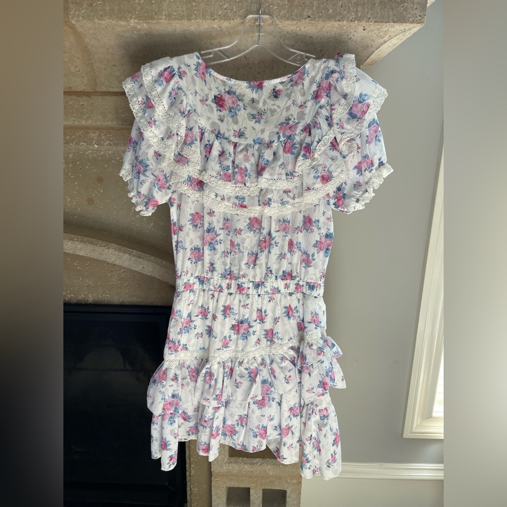 Floral Ruffle Dress - Picture 4 of 8